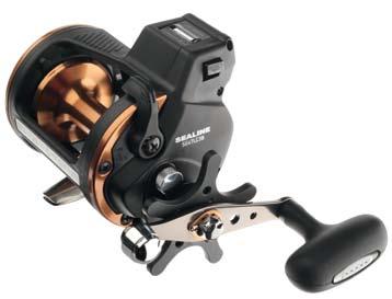 Multiplier Reel SEALINE 47LCB The well established SEALINE SG has been designed completely new for the coming season.