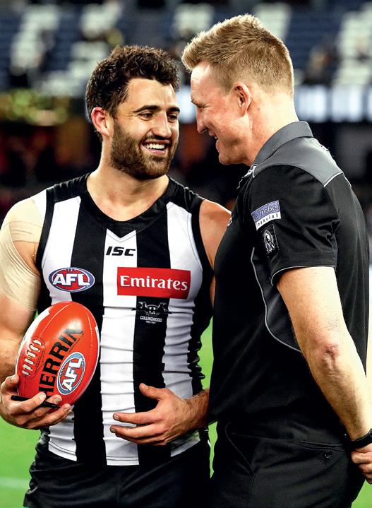 2018 Player Sponsorship Platinum $8,245 Hospitality and Events You and a guest will receive an invitation to mingle with your sponsored player(s) at the 2018 Collingwood Season Launch Cocktail