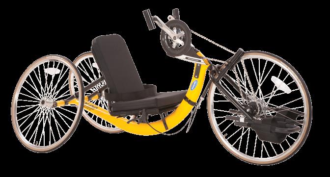 The Invacare Top End XLT and XLT Jr. handcycles are designed with the recreational handcycling enthusiast in mind.