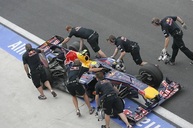 At the Korea Grand Prix, Red Bull Racing prepares for the big race Starting at 4 p.m.