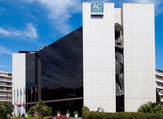 AC HOTEL BY MARRIOTT Available for Starter, Trophy, Hero & Champion Packages The glamour and sophistication of Nice, France is yours to experience with a visit to AC
