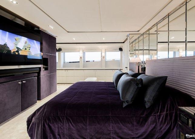 In staying in one of the exclusive cabins aboard the yacht, guests will enjoy