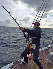 Edward Handasyde Dick Palma Gibraltar Ranger J Class Lanzarote Antigua NORTH ATLANTIC OCEAN upgrading the Harken genoa blocks and Lewmar 122 primary winches that pull 12 tons and have a one-off