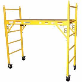 Also available as a replacement item. Part # Description Length Width Height Weight Load Capacity 15300 6 Clone Steel Multi-Function Scaffold 74 29 73 154.