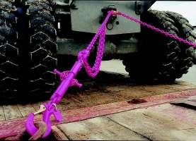 RUD VIP Chain Slings 225 c 250 c 275 c 300 c 320 c 350 c 375 c 400 c The special fluorescent pink powder coating permanently