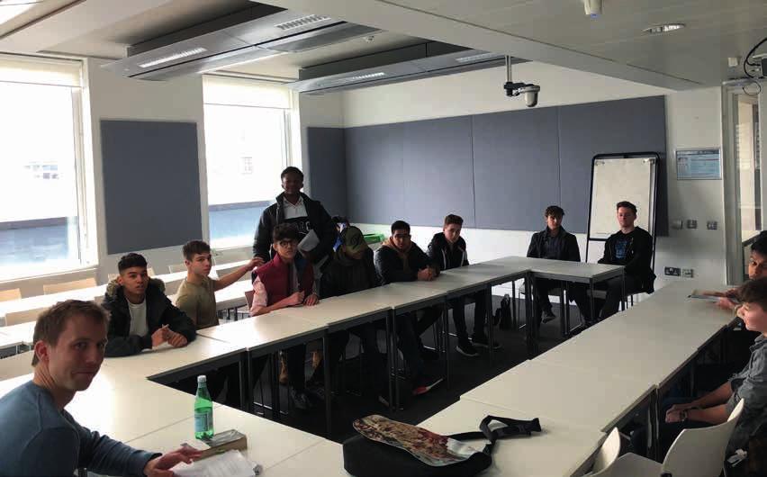 The lecture was delivered by Professor Peggy Reynolds - a popular participant on Melvyn Bragg s In our Time BBC Radio 4 show - as part of the undergraduate English BA at the university.