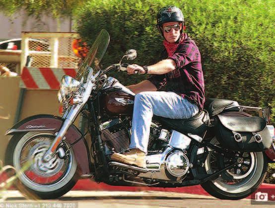 Prince William threw a leg over a Bonneville Bobber then headed for a polo match on his Ducati