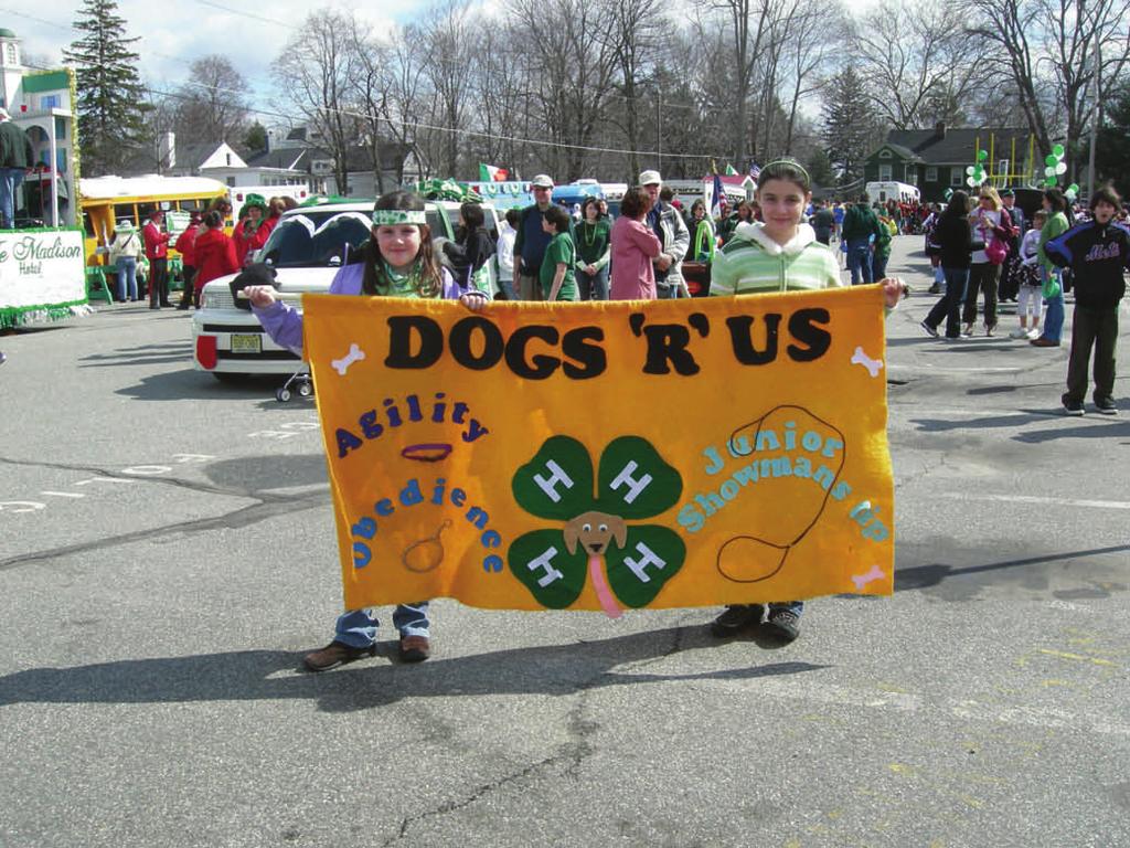 DISCOVERIES Page 4 Notable News Clubs Represent 4-H at St. Patrick s Day Parade This year s St.