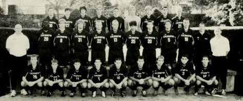 Team Season Records The 2003 Warriors scored a school-record 72 goals as the team posted the most improved record in Division III. Points 1. 203 (72g 59a) 2003 2. 191 (69g 53a) 1997 3.