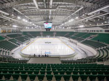 "Platinum Arena Krasnoyarsk can be transformed for hosting different events in just a few hours: concerts, exhibitions, competitions in ice sports.