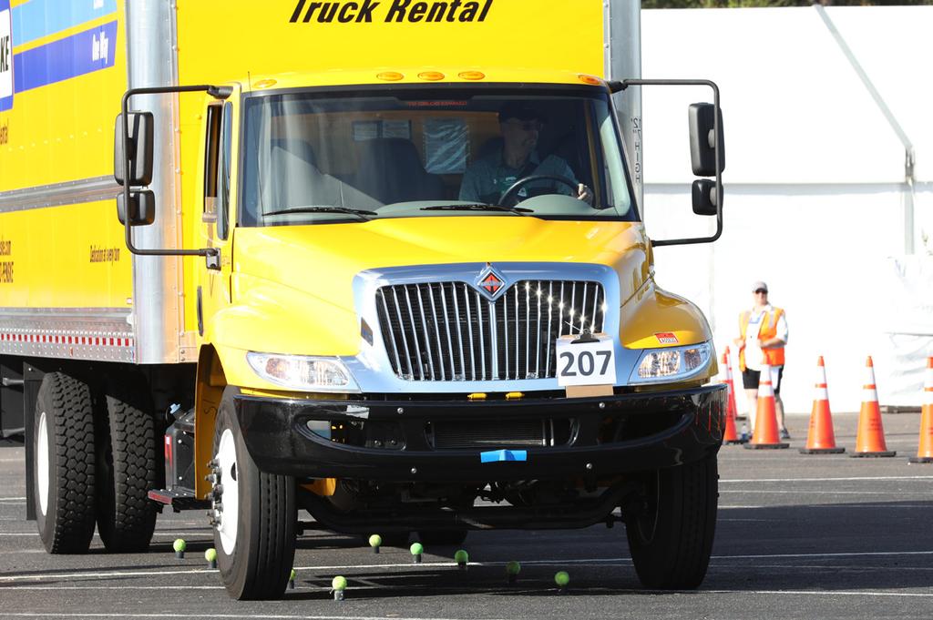 KNOWLEDGE, SAFETY + SKILLS ARE ALL PUT TO THE TEST! WHAT SIZE TRUCKS ARE USED IN THE COMPETITION?