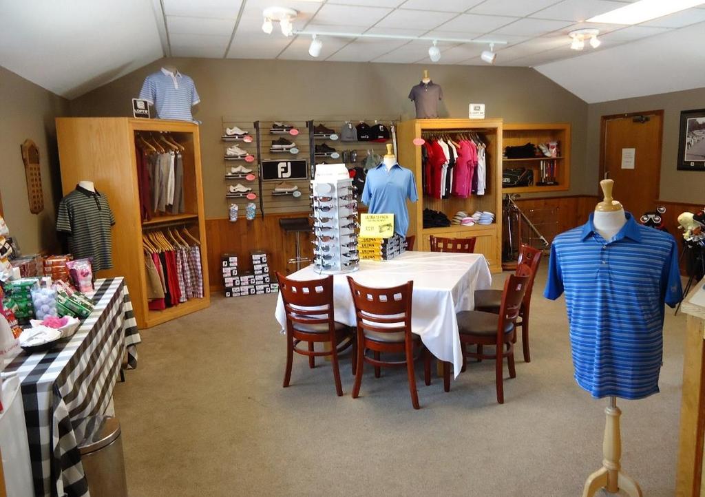 Pro Shop Adjacent to the club house and first
