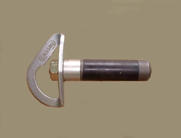 REMOVABLE EYEBOLT 20mm Meets Standard: BSEN 795 Various Large opening Steel Hanger 193g Removable and replaceable expanding element See Text In the normal scope of works, fall arrest eyebolts are
