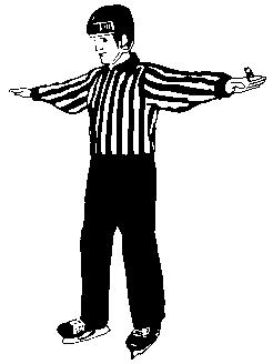 SECTION 4 TYPES OF PENALTIES 29.32 Tripping Striking leg with either hand below the knee, keeping both skates on the ice. 29.33 Unsportsmanlike conduct Using both hands to form a T in front of the chest (same as time-out).