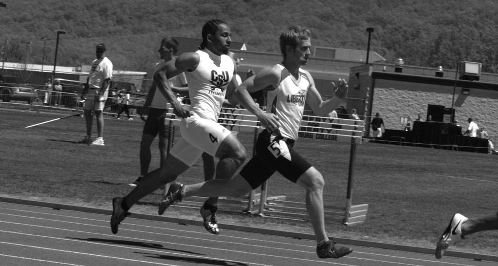 2008 TRACK & FIELD MEN S OUTLOOK Most movie sequels fail to live up to their predecessors, but Liberty head track & field coach Brant Tolsma believes his 2008 men s team has a blockbuster of a sequel