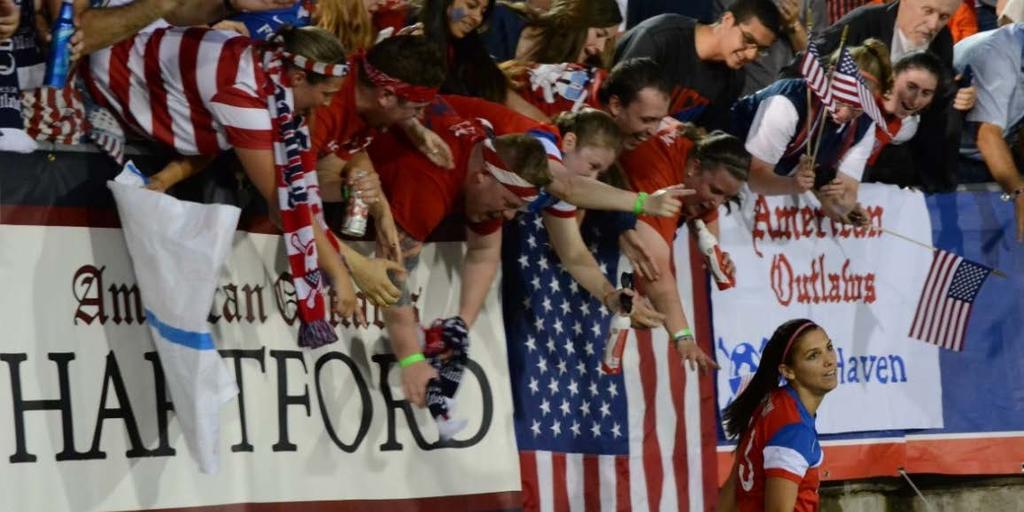 Avid soccer fan base/community support in Greater Hartford Hosted 12 U.S.