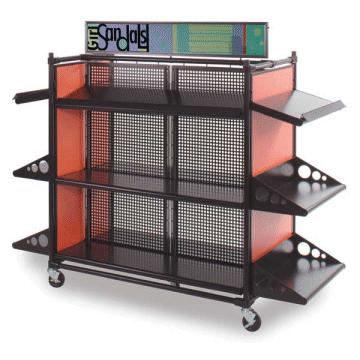 Storage Fixture Display Type: Low Gondola Unit Center Panel Model NO.