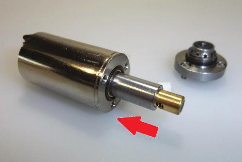 Be careful not to lose the small O-ring at the top of the solenoid, it may be stuck to the top cap (labeled A in Fig 9-5).