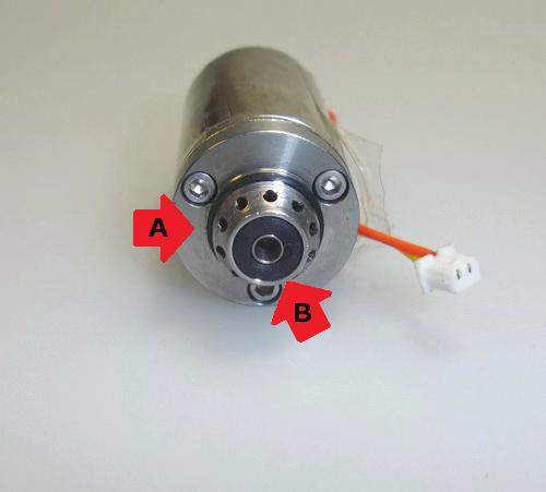 Unscrew the solenoid from air transfer plate (counter-clockwise) and set the marker off to the side (Fig 9-2).