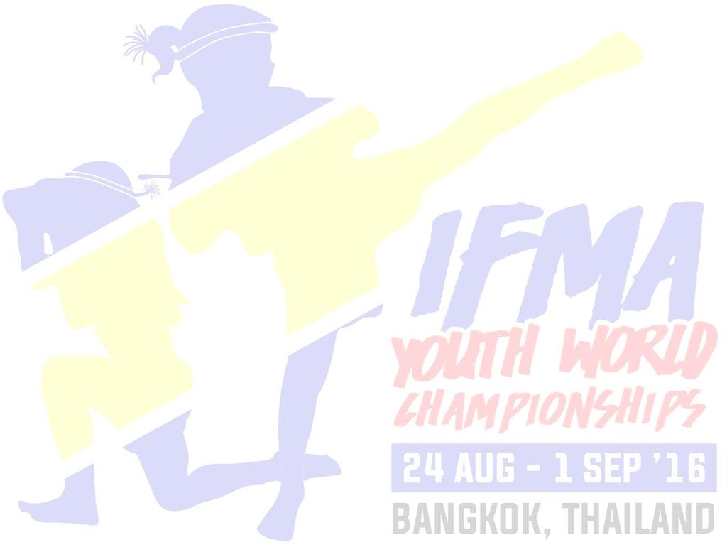 Athlete Eligibility The 2016 IFMA Youth World Championships is open to all athletes that satisfy the following eligibility criteria.