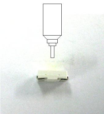 Pick and Place Recommended conditions: Outer nozzle Φ2.4mm Avoid direct contact to the encapsulant with the picking nozzle.