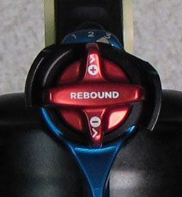 Rebound controls the rate of speed at which the shock extends after compressing.