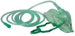 3- Oxygen Face Mask A - Variable Concentration Mask Code No.: 2004 The Oxygen Mask is used to provide oxygen for respiration with maximum comfort to the patient system. Suitable for oxygen therapy.