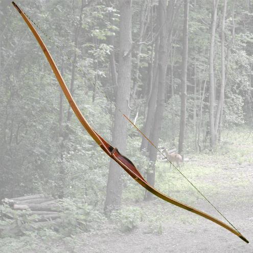 American Longbow or flat bow.