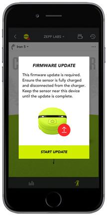 A mandatory firmware update will be sent from our servers from time to time, once the sensor is connected to the app.