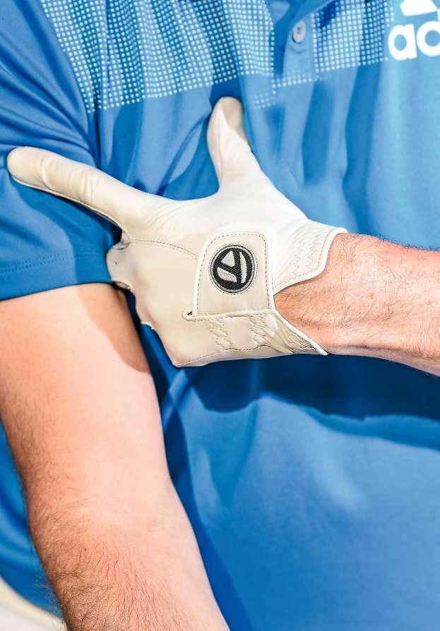 Ironplay Over 100 stores nationwide. Shop 24/7 at americangolf.co.uk 1 SET UP TO BE... Take your gloved hand off the club and cock your thumb and index finger to form a right angle.