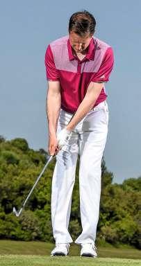 Note how stable and controlled the clubhead feels, in contrast to the
