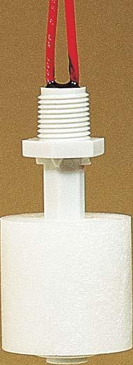 NCP SMALL POLYPROPYLENE SWITCHES Top Mount NCP-2554 gravity of.0.