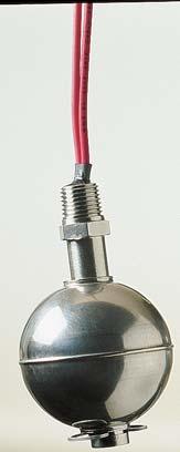 NCS ALL STAINLESS STEEL SWITCHES For High Corrosive, High Temperature Applications Small Size Models Compact size,." dia.