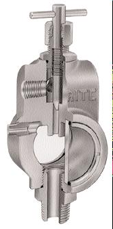 Universal Sight Feed Valves Universal Sight Feed Valves Unique porting arrangement simplifies field piping and installation. Extremely sturdy cast aluminum one piece body.