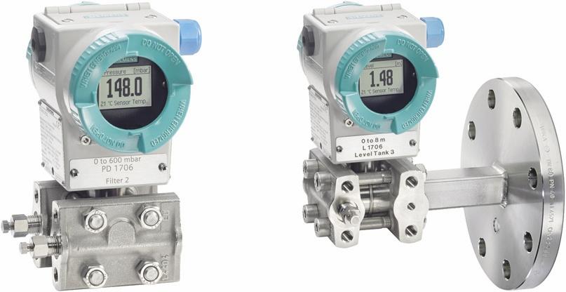 Siemens AG 07 Overview Transmitters for applications with highest requirements (Premium) SITRANS P500 - Technical description SITRANS P500 pressure transmitters are digital pressure transmitters