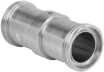 Siemens AG 07 Remote seals for transmitters and pressure gauges Inline diaphragm seal with quick connection Overview Overview Inline diaphragm seal with quick connector, DIN 85 with thread Dimensions