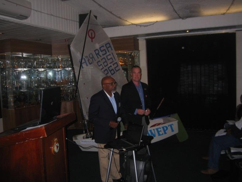 SAILING AND GOVERNMENT TEAM-UP IN JOINT INITIATIVES By: South African Sailing (SAS) Sailing in the Western Cape is in the process of forging increasingly stronger ties with local governments at a