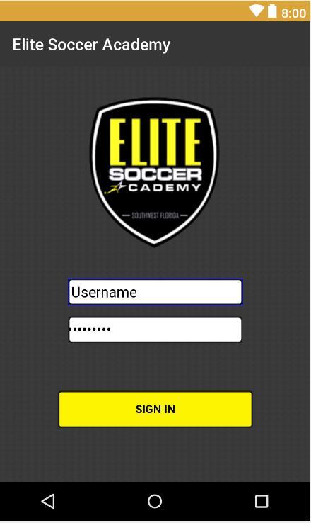 NEW 2018-19 SEASON We are excited to have designed our own club App that will help parents, players & coaching staff Coach Zach Announcements Calendar Game Roster Formations Practice