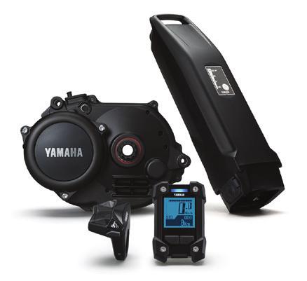 The Yamaha PW boasts a high torque of up to 70 Nm and 250W power.