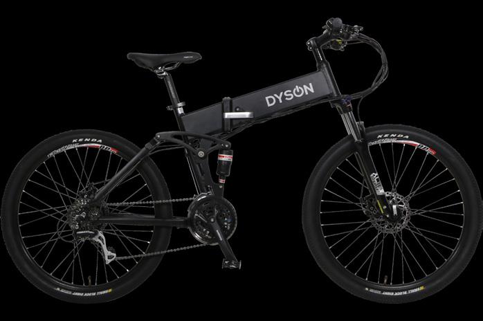 Adventure Folding With a state of the art folding mechanism that is strong enough to withstand years of use, the Dyson Folding bike is a perfect riding solution for people low on storage space.