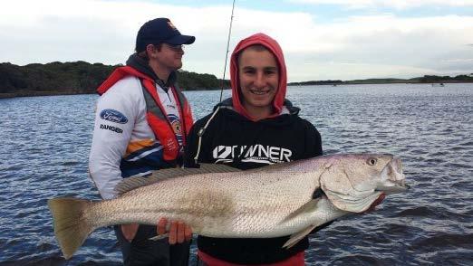 Fish of this size aren t out of the question. The Glenelg River that lies on the border of Vic and SA is one of the most consistent mulloway producing locations in all of Victoria.