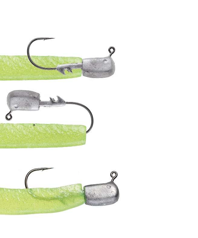 HOGY EYE RATTLES Many anglers feel that predator fish key on the eyes of their prey and are alert for any noise generated to help locate baitfish, Hogy Rattle Eyes give you both.