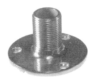 Tools & Materials Antenna mount with standard 1-14 marine threads and a pass-through for the cable (see Figure 2) Hardware to install the