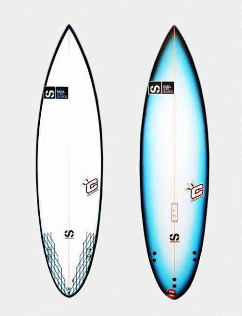 clayton indo //shortboard hi performance The Indo model is a step up board for the larger, heavier waves. It can be ridden 2 to 8 inches longer and has softer rails for hold in hollow waves.