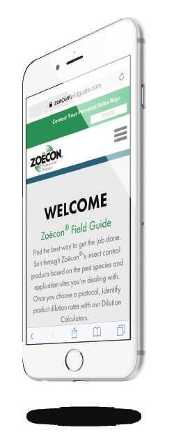 Need information on the go? The Zoëcon Field Guide, available at ZoeconFieldGuide.