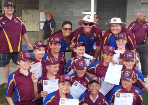The Ian Healy Cup 2015 - Won by Brisbane North Maroon This is played as an U12 Development Carnival organised by Albany Creek Cricket Club each year, hosted by