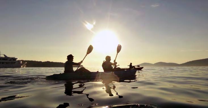 Guided kayak tours We offer a fully guided kayak tours for those who want to be in the safe hands all the time and experience the best parts of coast and Pakleni islands, discover the beautiful