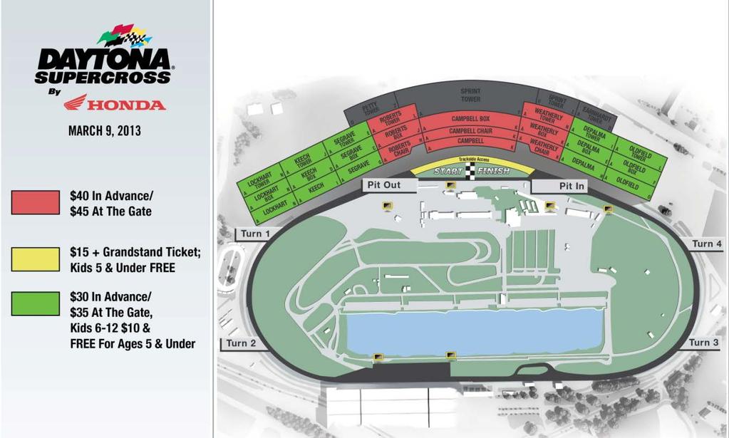 TICKETS Tickets are on sale now and can be purchased by calling the Speedway Ticket Office at 1-800 PITSHOP or by visiting www.daytonainternationalspeedway.com.