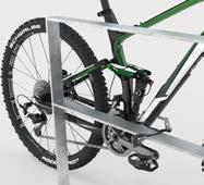 FRAME REST 9100/9200 Proven bicycle parking space - provides stability and protection against theft. Available in two designs (9100/9200).