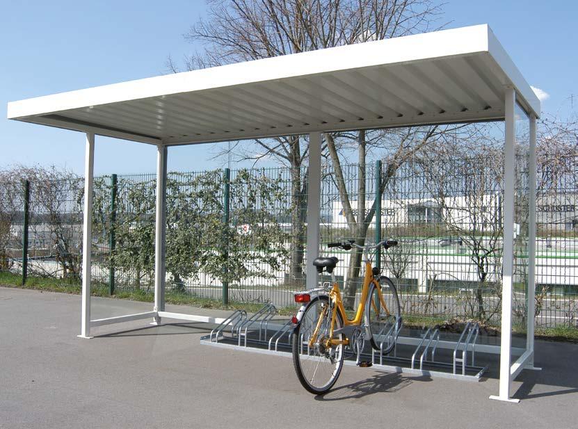 The solid construction consists of a practical system of basic and extension units. Thus, multi-faceted expandable shelter structures can be created which are suitable for many applications.